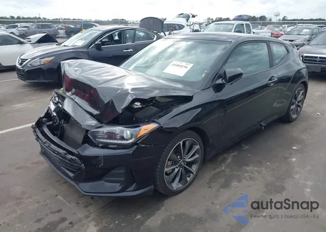 2019 Hyundai Veloster 2.0 Premium z USA, uszkodzony, nr VIN KMHTG6AF7KU005752